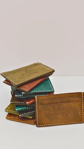 Leather Card Holder - Craft and Antler Co.