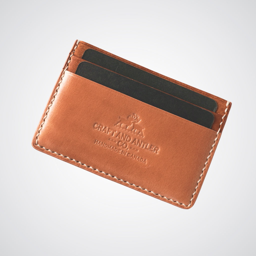 Classic Shell Cordovan Card Holder | Handcrafted EDC