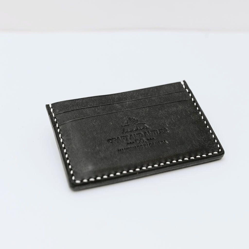 Premium Black Pueblo Leather Card Holder | Craft and Antler – Craft and ...