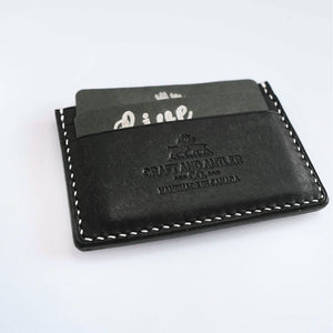 Black Pueblo Leather Card Holder