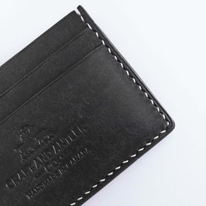 Black Color Pueblo Leather Card Holder