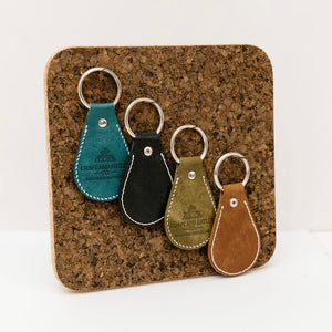 Handsewn Pueblo Leather Keychains