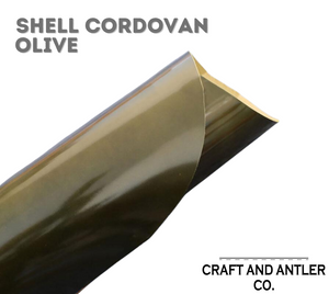 Olive Shell Cordovan Leather