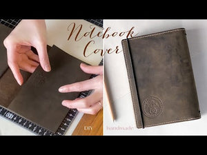 Handmaking an Elegant Leather Notebook Cover